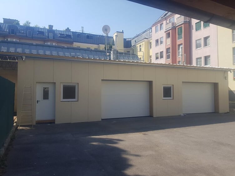 Garagen-Büro-Kombination in Wien